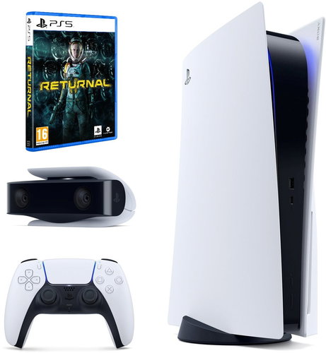 PlayStation 5 + Returnal + PS5 HD Camera - Herní konzole - Main image