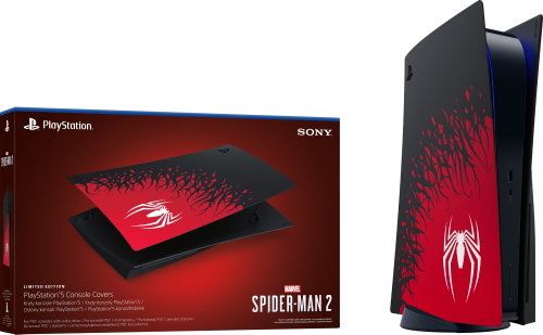 PlayStation 5 Standard Console Cover - Spider-Man 2 - Gaming Console Case - Main image