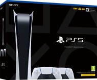 PlayStation 5 Digital Edition + 2x DualSense Wireless Controller - Konzol