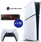 Game Console PlayStation 5 (Slim) Digital Edition - 825GB + 1TB SSD - Herní konzole