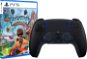 PlayStation 5 DualSense Wireless Controller Midnight Black + Sackboy A Big Adventure! - Gamepad