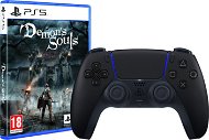 PlayStation 5 DualSense Wireless Controller Midnight Black + Demons Souls - Gamepad