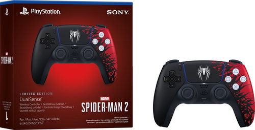PlayStation 5 DualSense Wireless Controller - Spider-Man 2 - Gamepad - Fő fotó