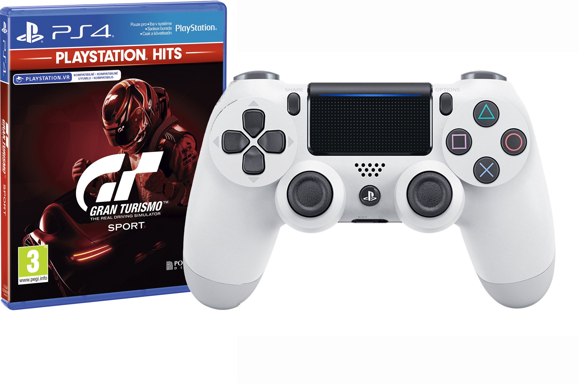 Dualshock 4 glacier discount white