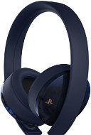 Sony PS4 Gold/Navy Blue Wireless Headset - 500M Limited Edition - Gaming Headphones