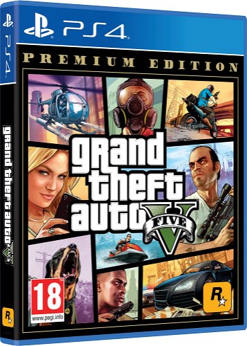 Grand Theft Auto V / GTA V / GTA 5 [ Premium Edition ] (PS4) NEW