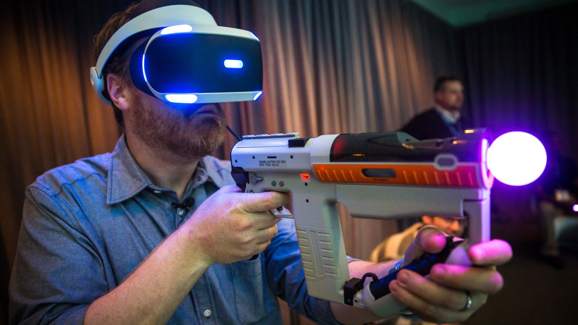 Ps4 virtual reality clearance gun