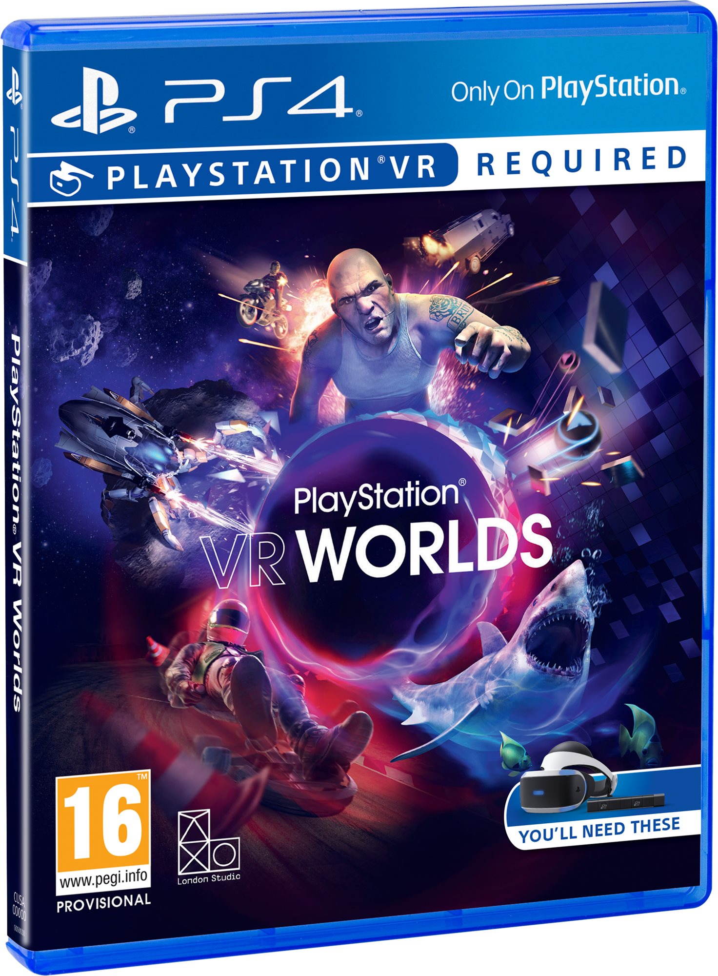 VR Worlds PS4 VR Console Game Alza.cz