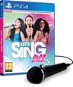 Lets Sing 2022 + 1 microphone - PS4 - Konsolen-Spiel