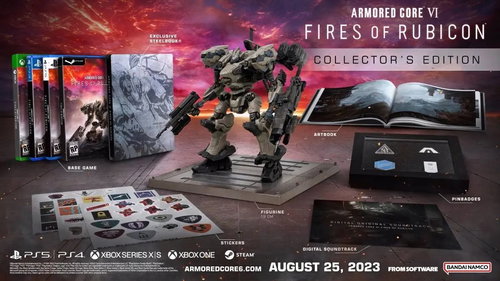 Armored Core VI Fires Of Rubicon Collectors Edition - PS4 - Console Game - Main image