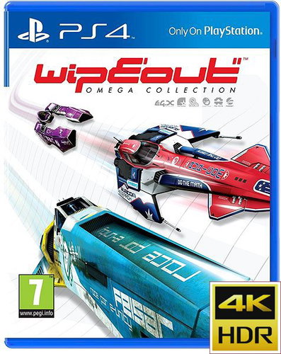 WipEout: Omega Collection - PS4 Main image WipEout: Omega Collection - PS4 - Console Game - Main image