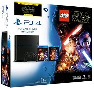 PS4 - Playstation 4 konzol 1TB + LEGO Star Wars: The Force ébred + film Star Wars: The Force szonda - Konzol