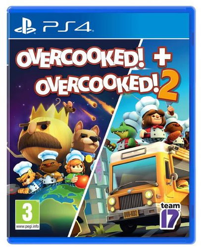 Overcooked! + Overcooked! 2 - Double Pack - PS4 - Console Game - Main image