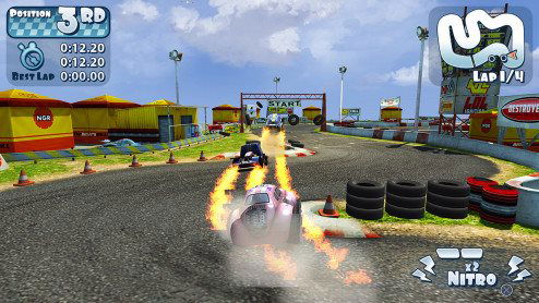 Mini motor deals racing vr