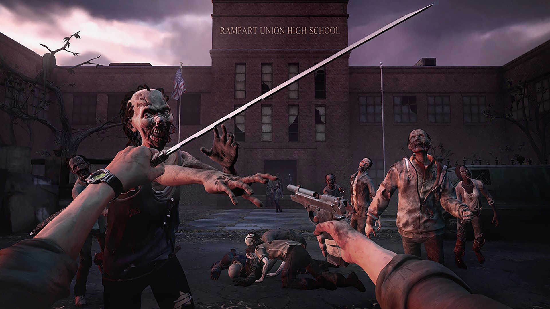 Ps4 vr best sale the walking dead