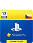 PlayStation Plus 12-mesačné členstvo – CZ Digital - Dobíjacia karta