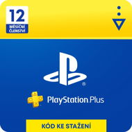 PlayStation Plus 12 měsíční členství - CZ Digital - Dobíjecí karta