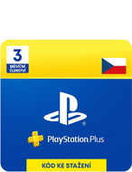 PlayStation Plus 3 měsíční členství - CZ Digital - Dobíjecí karta