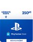 PlayStation Store - Credit 250 CZK - CZ Digital - Prepaid Card