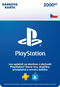 Prepaid Card PlayStation Store - Credit 2000 CZK - CZ Digital - Dobíjecí karta