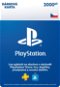 Prepaid Card PlayStation Store - Credit 2000 CZK - CZ Digital - Dobíjecí karta