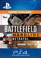 Battlefield Hardline Betrayal - PS4 CZ Digital - Herní doplněk