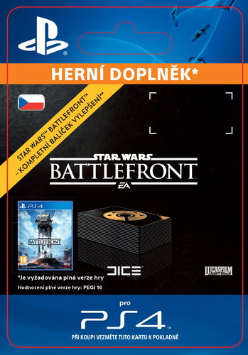 STAR WARS Battlefront Ultimate Upgrade Pack - PS4 CZ Digital - Herní doplněk - Main image