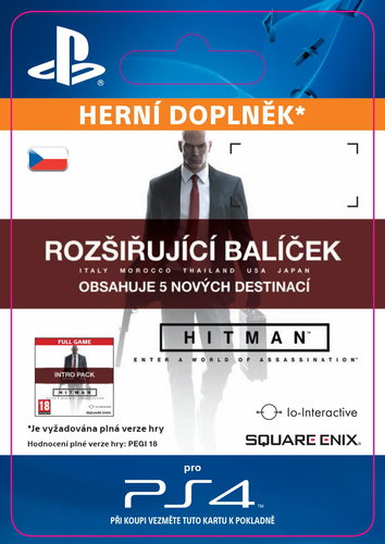 HITMAN Upgrade Pack - PS4  CZ Digital - Herní doplněk - Main image