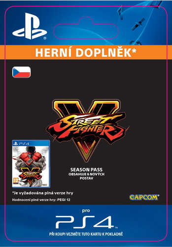 Street Fighter V - 2016 Season Pass - PS4 CZ Digital - Herní doplněk - Main image