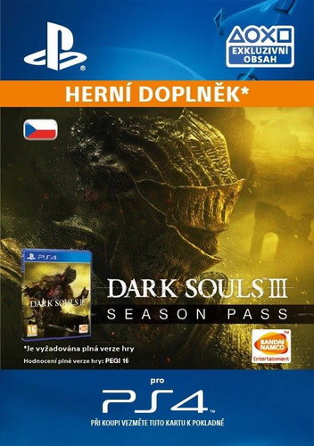 DARK SOULS III - Season Pass - PS4 CZ Digital - Gaming Accessory - Main image