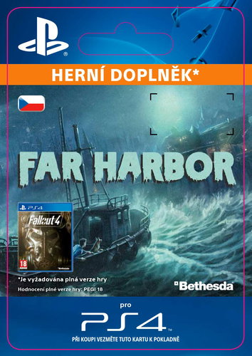 Fallout 4: Far Harbor - PS4 CZ Digital - Herní doplněk - Main image