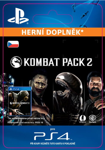 Mortal Kombat X Kombat Pack 2 - PS4 CZ Digital - Herní doplněk - Main image