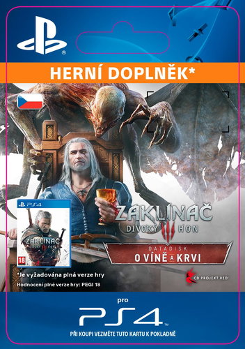 The Witcher 3: Wild Hunt  Blood and Wine - PS4 CZ Digital - Gaming Accessory - Main image