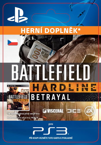 Battlefield Hardline Betrayal - PS3 CZ Digital - Herní doplněk - Main image