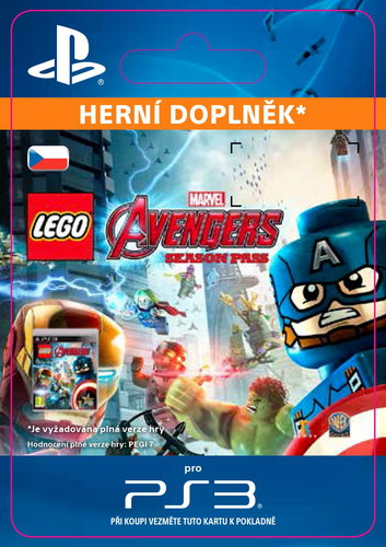 LEGO Marvel's Avengers Season Pass - PS3 CZ Digital - Herní doplněk - Main image