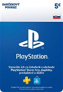 Dobíjacia karta PlayStation Store – Kredit 5 EUR – SK Digital - Dobíjecí karta