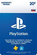 Dobíjacia karta PlayStation Store – Kredit 20 EUR – SK Digital - Dobíjecí karta