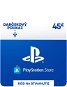 PlayStation Store - Kredit 45 EUR - SK Digital - Dobíjacia karta