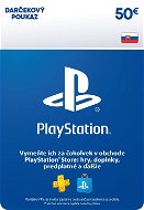 Dobíjacia karta PlayStation Store – Kredit 50 EUR – SK Digital - Dobíjecí karta