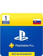 PlayStation Plus 1 měsíční členství - SK Digital - Dobíjecí karta