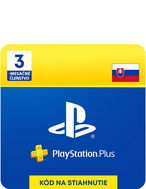 PlayStation Plus 3 měsíční členství - SK Digital - Dobíjecí karta