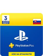 PlayStation Plus 3 měsíční členství - SK Digital - Dobíjecí karta