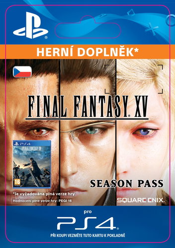 FINAL FANTASY XV Season Pass - PS4 CZ Digital - Herní doplněk - Main image