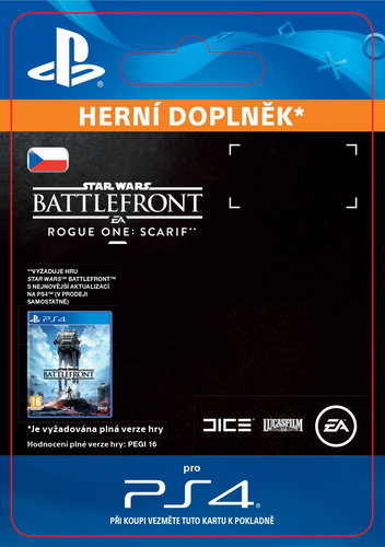 Star Wars Battlefront Rogue One: Scarif - PS4 CZ Digital - Herní doplněk - Main image