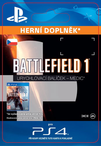 Battlefield 1 Shortcut Kit: Medic Bundle - PS4 CZ Digital - Herní doplněk - Main image