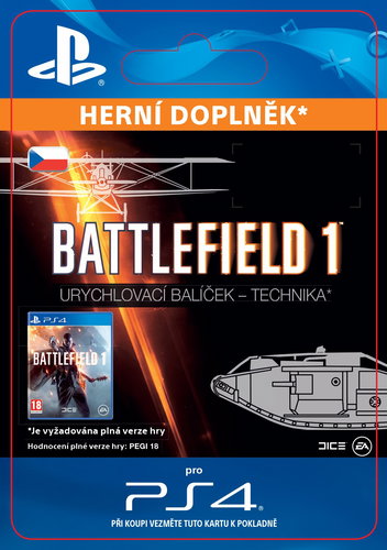 Battlefield 1 Shortcut Kit: Vehicle Bundle - PS4 CZ Digital - Herní doplněk - Main image