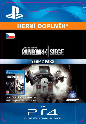 Tom Clancy's Rainbow Six Siege Year 2 Pass - PS4 CZ Digital - Herní doplněk - Main image