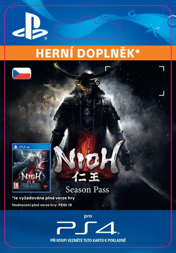 Nioh Season Pass - PS4 CZ Digital - Gaming Accessory - Main image