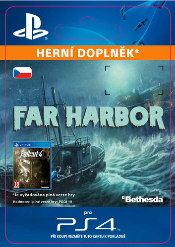 Fallout 4: Far Harbor- SK PS4 Digital - Herní doplněk - Main image