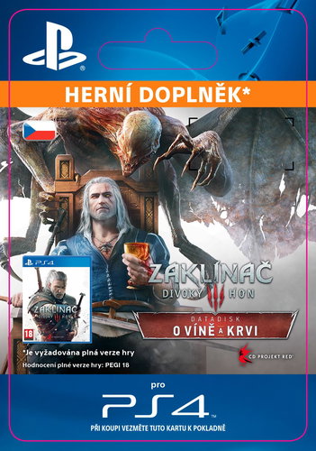 The Witcher 3: Wild Hunt  Blood and Wine- SK PS4 Digital - Hra na konzoli - Main image
